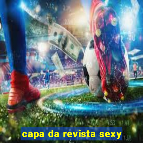 capa da revista sexy